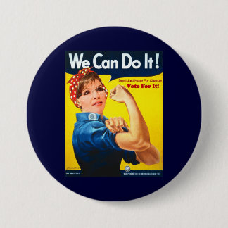 Knopf Sarahs Palin Button