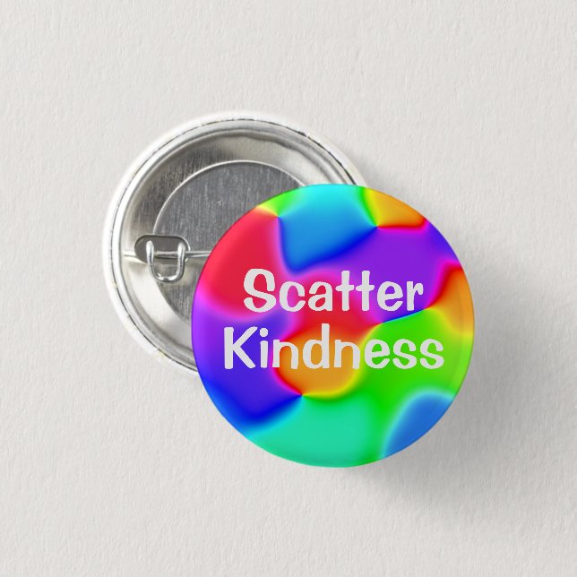 Knopf "Scatter Kindness" Button (Vorne & Hinten)