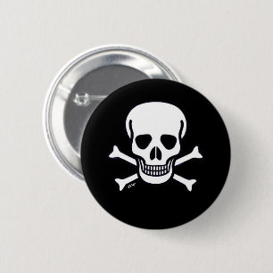 Knopf "Schädel" Button