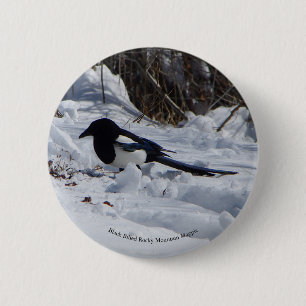 Knopf Schwarze Felswand Button