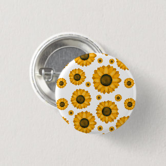 Knopf Sonnenblume Button
