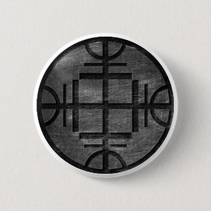 Knopf - stoßen Sie Übel ab Button