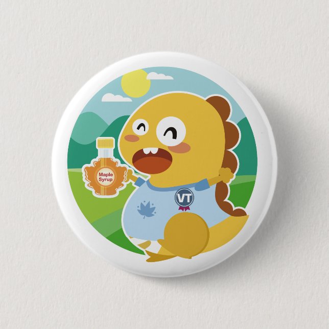 Knopf Vermonts VIPKID Button (Vorderseite)