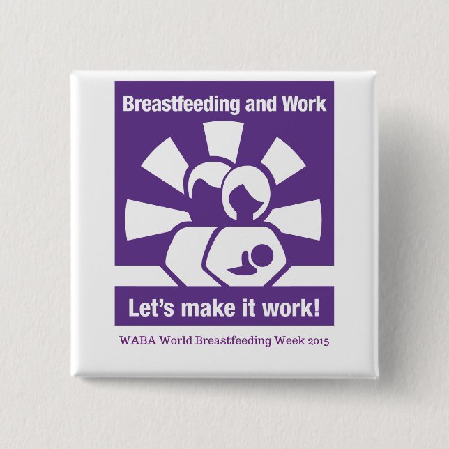 Knopf WBW15 (englisch) Button (Vorderseite)