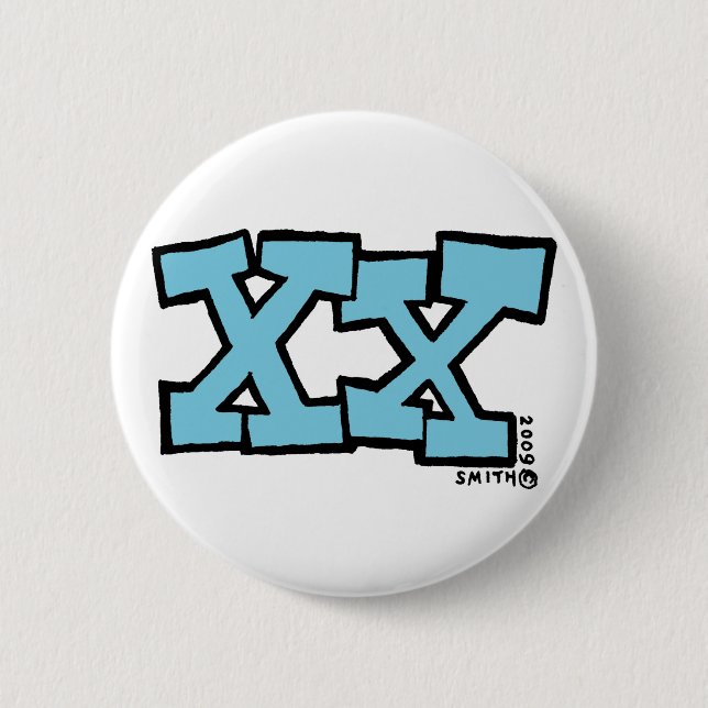 Knopf XX Button (Vorderseite)