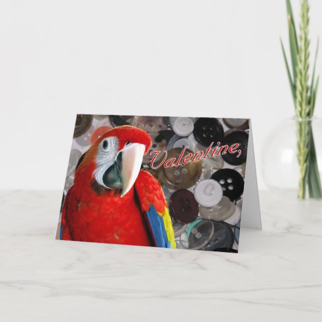 Knöpfe Feiertagskarte (Vorderseite)