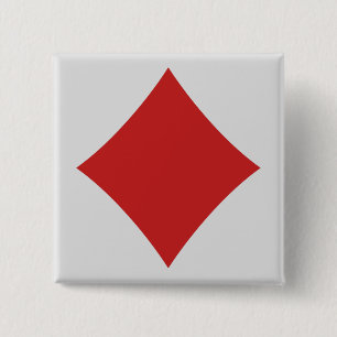 Knöpfe für den Kartenspieler - Diamant Button