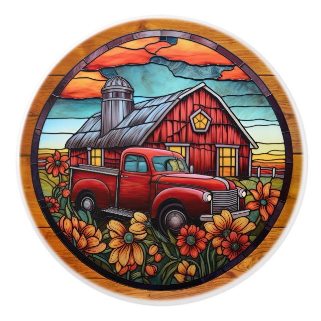 Knöpfe für Lastkraftwagen Keramikknauf (Vorderseite)