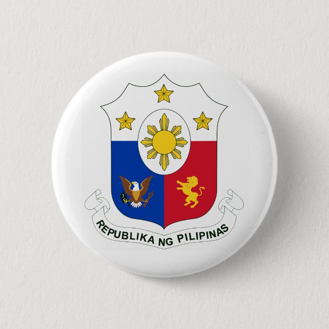 Knöpfe Republika ng Pilipinas (Wappen) Button (Vorderseite)