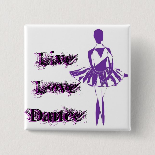 knöpfen Sie Buttonballerina-Ballett ponte lila Button (Vorderseite)