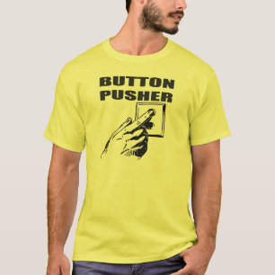 Knöpfen Sie Schieber-lustige T - Shirt-Geschenke T-Shirt