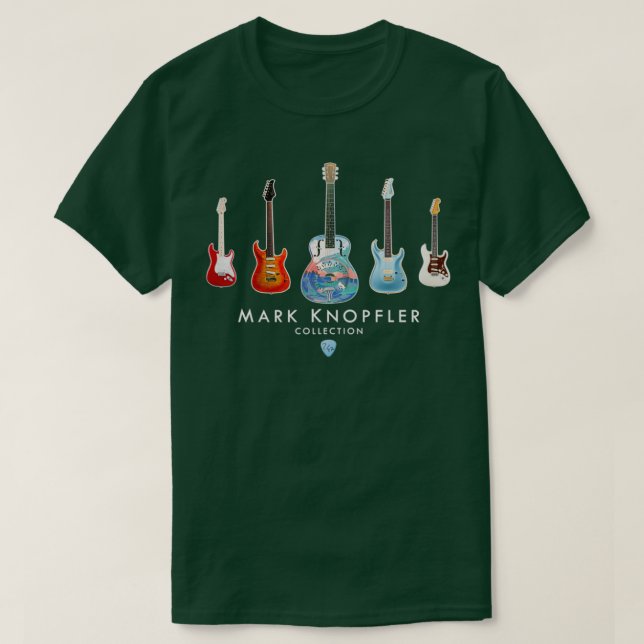 Knopfler Gitarrenkollektion Perfektes Geschenk T-Shirt (Design vorne)