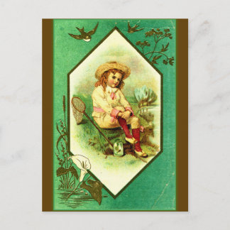 "Knospenwissenschaftler " Postkarte