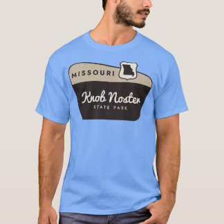 Knoster Noster Staat Park Missouri Begrüßungszeich T-Shirt