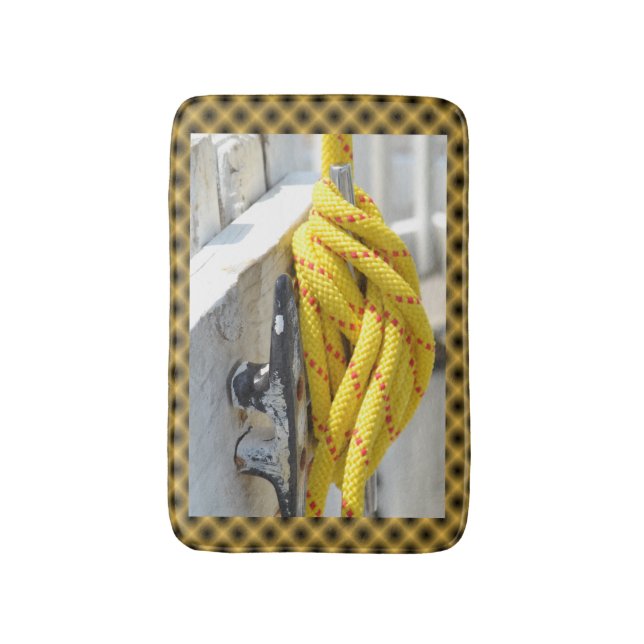 Knot Another von Kenneth Yoncich Badematte (Vorderseite Vertikal)