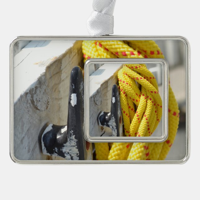 Knot Another von Kenneth Yoncich Rahmen-Ornament Silber (Vorderseite)