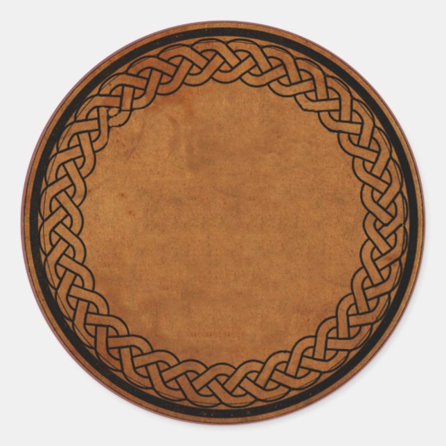 KNOT-Rundapothekenaufkleber Runder Aufkleber (Vorderseite)