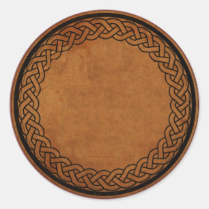 KNOT-Rundapothekenaufkleber Runder Aufkleber