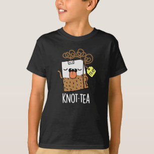 Knot-tea Funny Tee Pun Dark BG