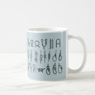 Knoten, hitching, sicher, Krawatten, Kaffee-Tasse Kaffeetasse
