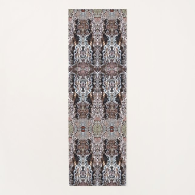 Knotty Cement Ikat Yogamatte (Vorderseite)