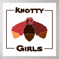 Knotty Girls Black Girls Tied Knoten Naturhaar