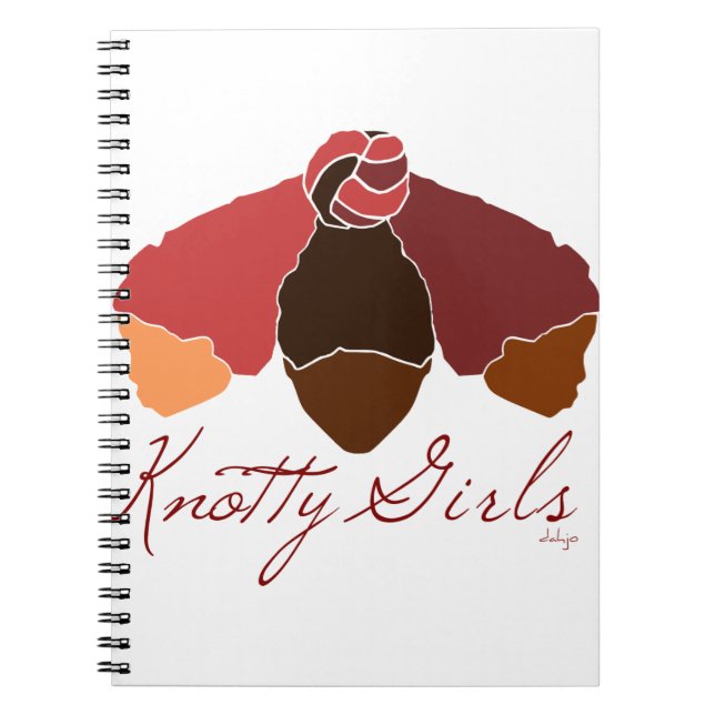 Knotty Girls Notizblock (Vorderseite)