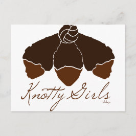 Knotty Girls Postkarte