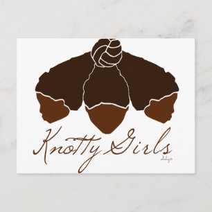 Knotty Girls Postkarte