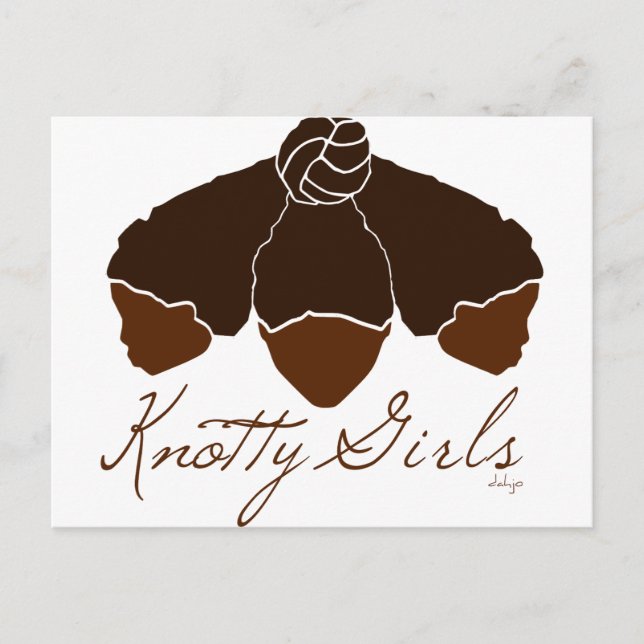 Knotty Girls Postkarte (Vorderseite)