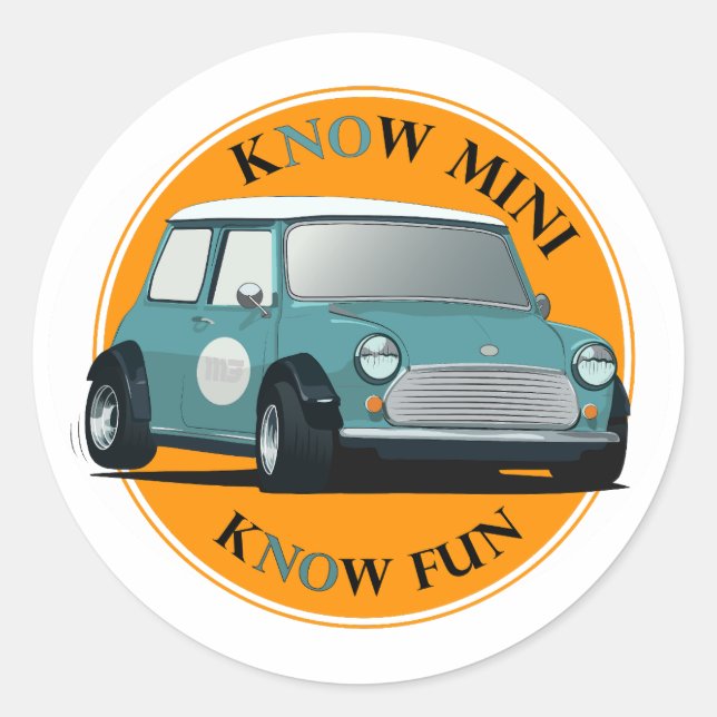 kNOw Mini, kNOw Fun Sticker (Vorderseite)