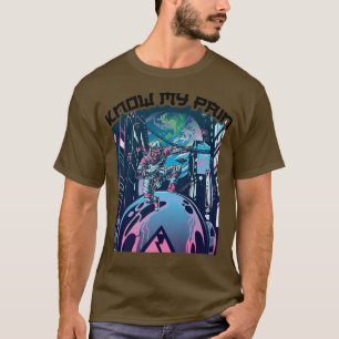 Know My Pain Anime Ninjas Manga Samurais  T-Shirt