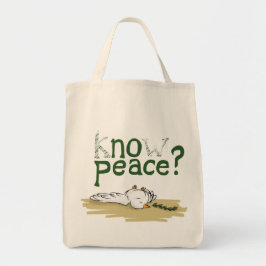 Know Peace Civil Rights Activist Tote Bag Tragetasche