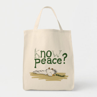 Know Peace Civil Rights Activist Tote Bag Tragetasche