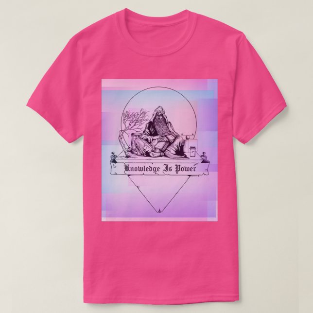 Knowledge is Power T-Shirt (Design vorne)
