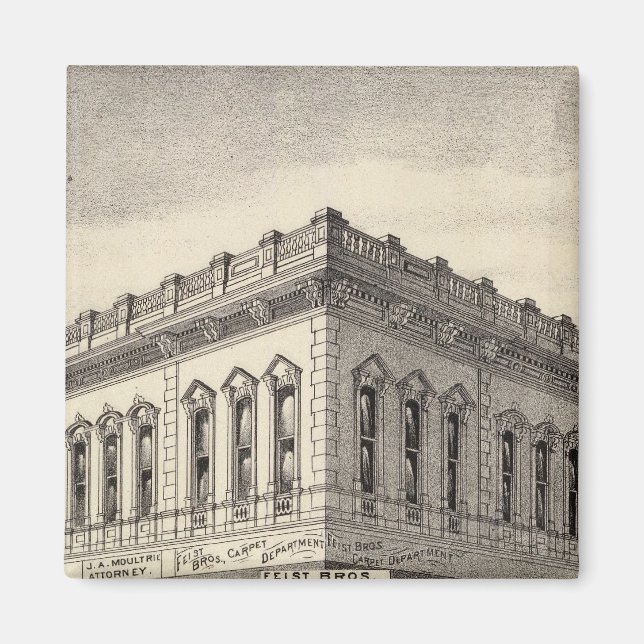 Knox block, San Jose Magnet (Vorne)