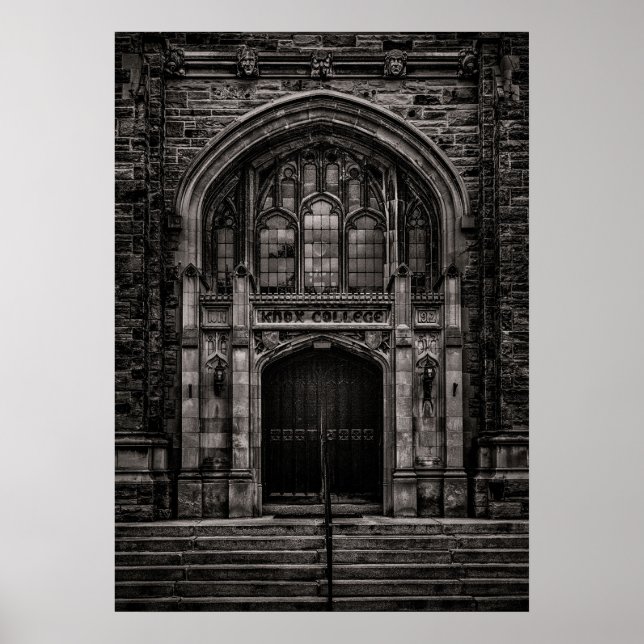 Knox College Eingang Nr. 1 Poster (Vorne)