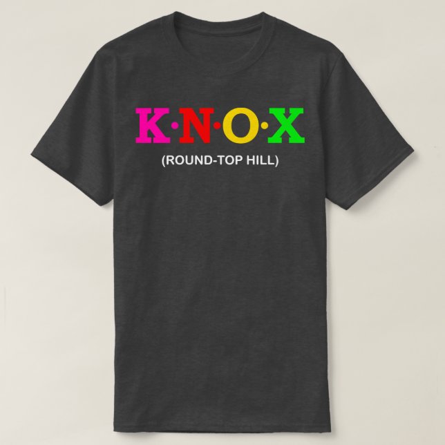 Knox RoundTop Hill 2 T-Shirt (Design vorne)