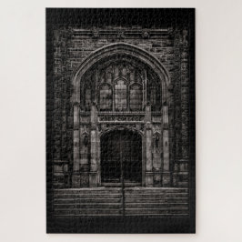 Knox-Uni-Eingang Nr. 1 mit Grenze Puzzle