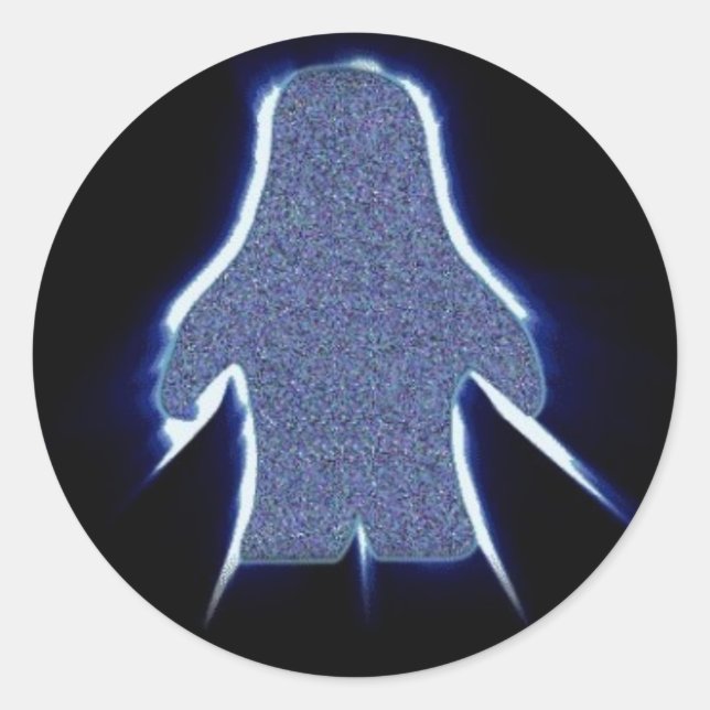 Knoxs Korner Logo-Stickers Runder Aufkleber (Vorderseite)