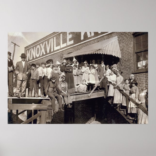 Knoxville Knitting Works, 1910 Poster (Vorne)