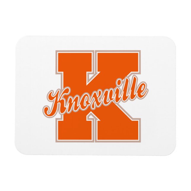 Knoxville Letter Magnet (Horizontal)