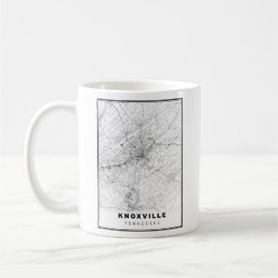 Knoxville Map Kaffeetasse