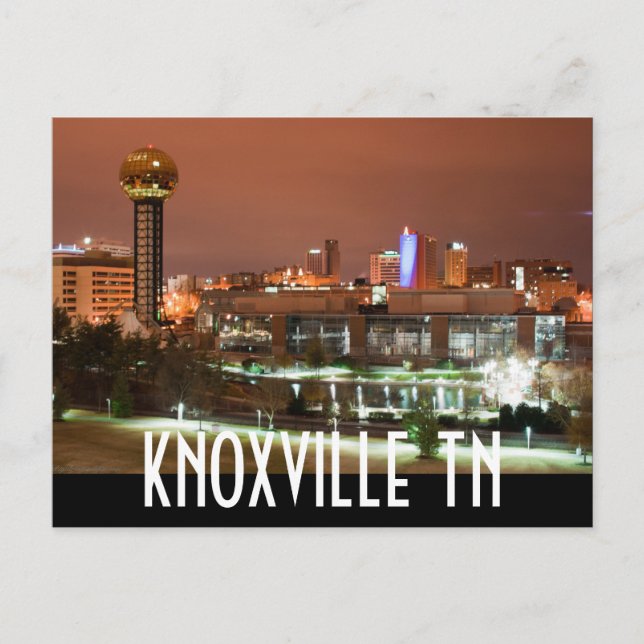 KNOXVILLE POSTKARTE (Vorderseite)