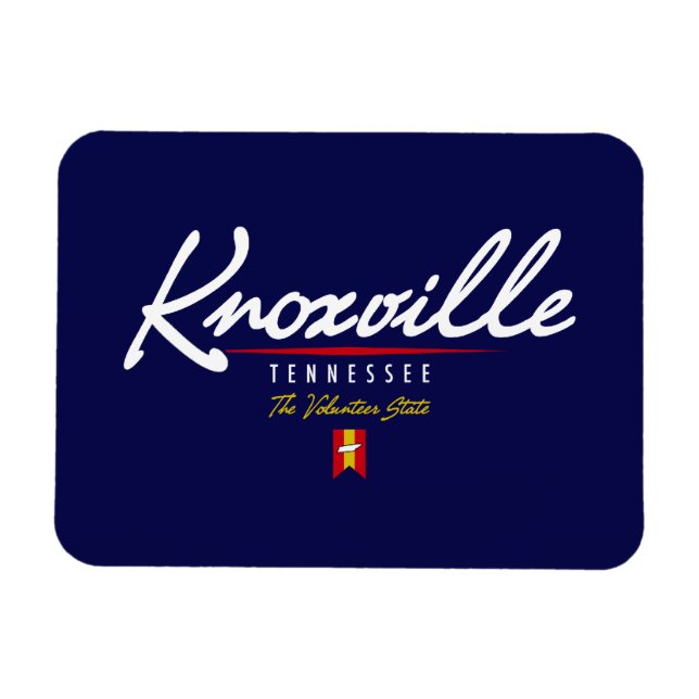 Knoxville Script Magnet (Horizontal)