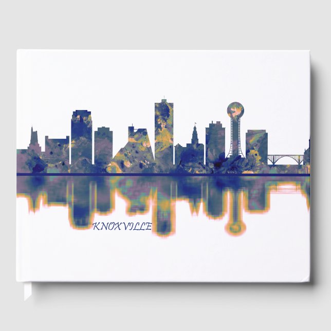 Knoxville Skyline Gästebuch (Vorderseite)