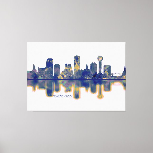 Knoxville Skyline Leinwanddruck (Vorderseite)