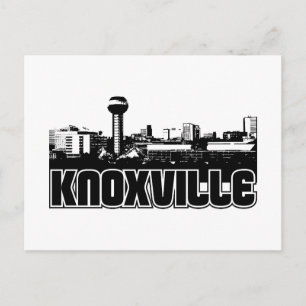 Knoxville Skyline Postkarte