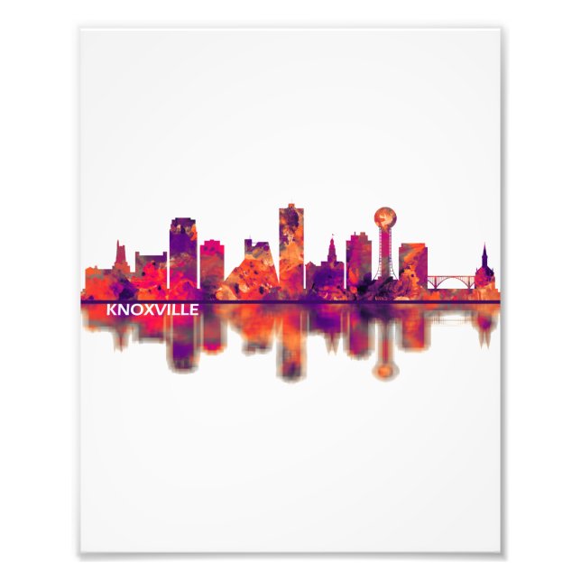 Knoxville Tennessee Fotodruck (Vorne)