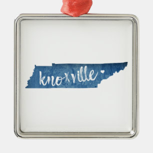 Knoxville, Tennessee, Holzkörner Ornament Aus Metall